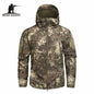 Mege Brand Clothing Autumn Men'S Military Camouflage Fleece Jacket Army Tactical Clothing Male Camouflage Windbreakers