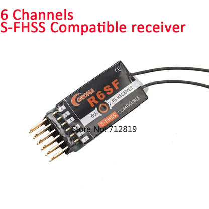 Corona 2.4Ghz R4SF R6SF R8SF C4SF-HV S-FHSS/FHSS Compatible Receiver for FUTABA S-FHSS T6 14SG