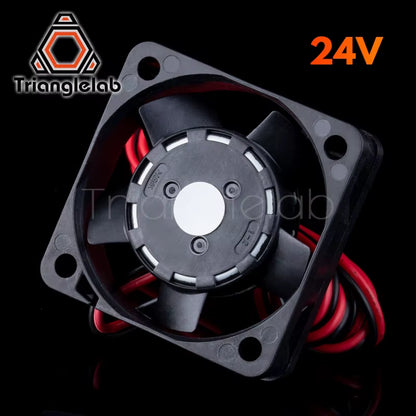 R  3D Printer Part DC 12V/24V 2P 4010 40*40*10Mm Brushless Fan Cooler 4010S Cooling Fan with 100Mm Cable