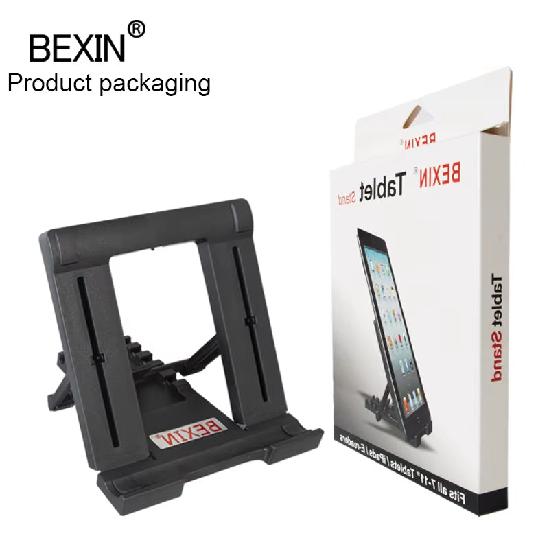 BEXIN Uninversal Desktop Portable Support Foldable Adjustment Angle Phone Stand for Mobile Phone Tablet