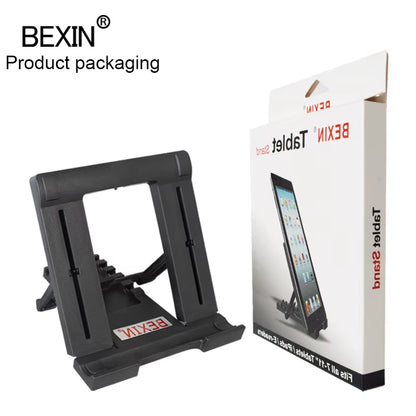 BEXIN Uninversal Desktop Portable Support Foldable Adjustment Angle Phone Stand for Mobile Phone Tablet