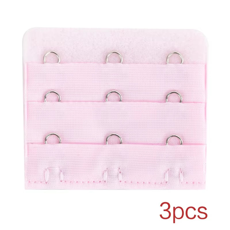 3/5Pcs Bra Extender Strap Extension 3 Hooks 2 Rows Women Intimates Lengthened Bra Hook Extenders Womens Accessoires 2/3/4Buckles