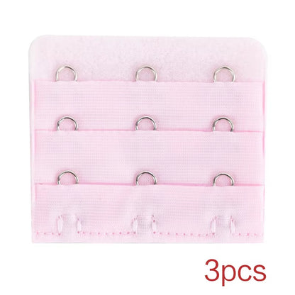 3/5Pcs Bra Extender Strap Extension 3 Hooks 2 Rows Women Intimates Lengthened Bra Hook Extenders Womens Accessoires 2/3/4Buckles