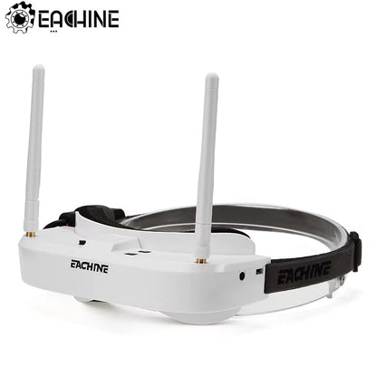 EV100 720*540 5.8G 72CH FPV Goggles with Dual Antennas Fan 18650 Battery Case RC Drone Spare Part