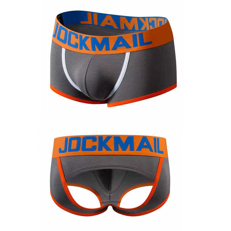 Fashion Brand Sexy Mens Backless Underwear Penis Jock Strap Man Thongs G-Strings Gay Men Underwear Shorts Men Jockstraps