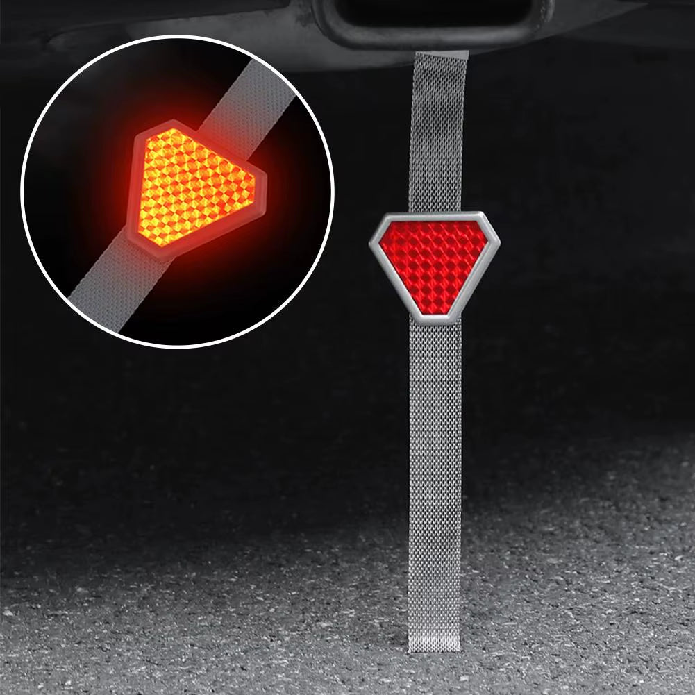 Car Static Eliminator Static Strip with Small Triangular Reflective Metal Strip Car Anti-Static Grounding Strip