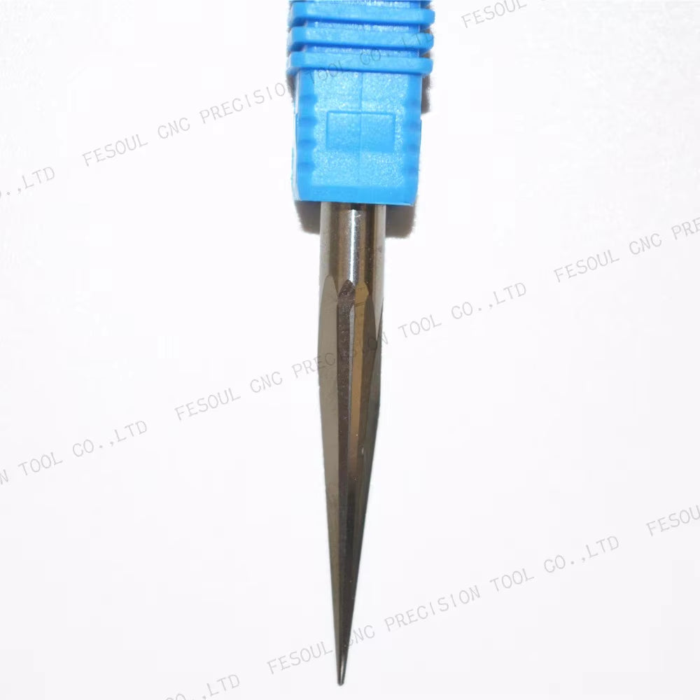 6Mm*70L,1Pcs, Taper Ball Nose End Mill,Cnc Cone Milling Cutter,Solid Carbide Tool,Woodworking Router Bit