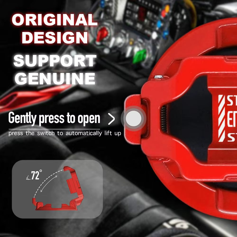 Car Start Stop Button Decor Car Engine Push Start Switch Button Cover Protector Ignition Button for Car
