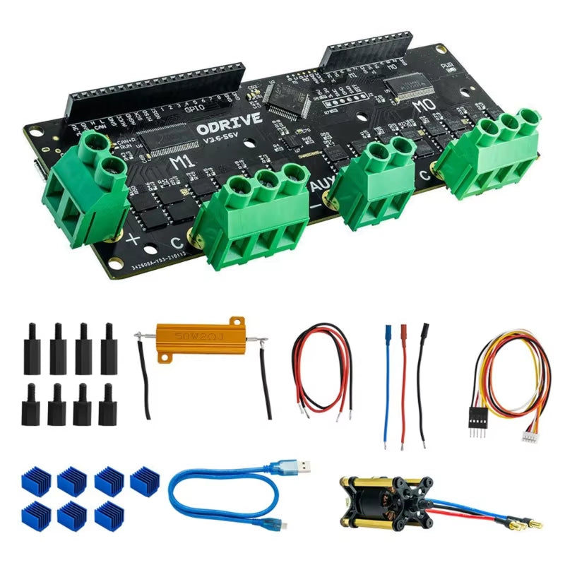 Odrive3.6 Motor Double FOC BLDC High Power Optimized Motor Control Board