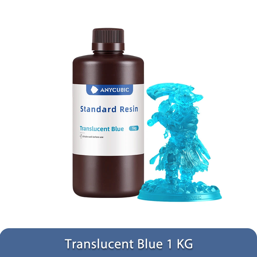 1Kg/10Kg Liquid Photopolymer Standard Resin 405Nm UV Resin for 3D Printer LCD Printing Resin Material for Photon Mono
