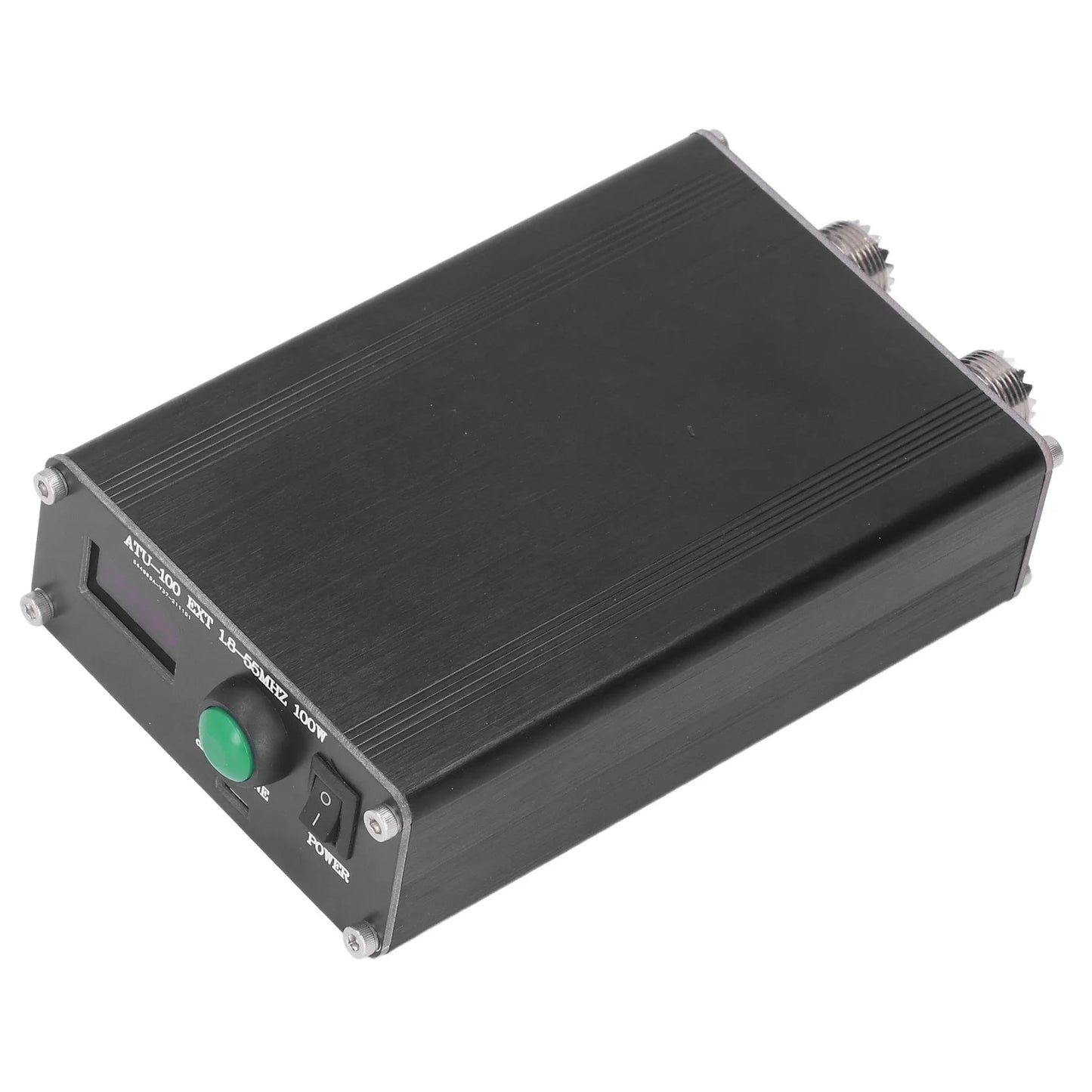 ATU‑100 Antenna Tuner Mini Automatic for Radio Equipment 1.8~55Mhz 0.96IN with Housing