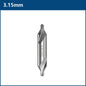 HSS Center Drills Bit 60 Degree Metal Drill Bit Power Tools Hole Drilling Hole Cutter 1.0/1.5/2.0/2.5/3.0/3.5/4.0/5.0Mm