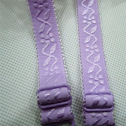 Women Double Shoulder Elastic Bra Strap Accessories 34Cm Slip Resistant Bra Straps 1 Pair