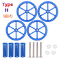 4PCS M3/M4 Screws Nuts Heat Bed Leveling Spring Knob Parts 3D Printers Print Platform Calibration Accessories