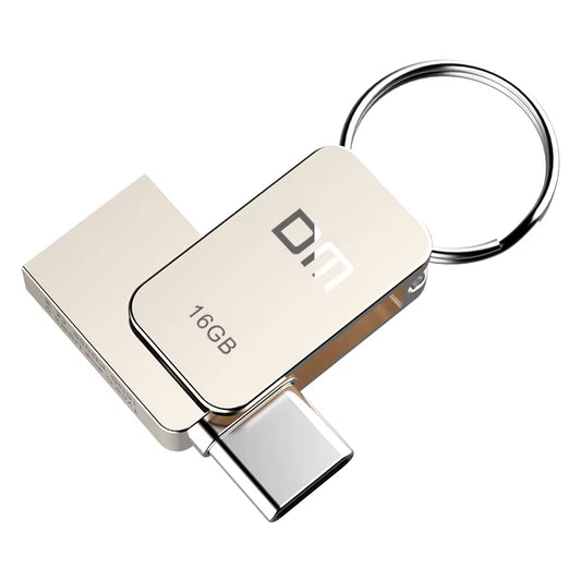 PD059 USB Flash Drive 32GB OTG Metal USB 3.0 Pen Drive Key 64GB Type C High Speed Pendrive Mini Flash Drive Memory Stick