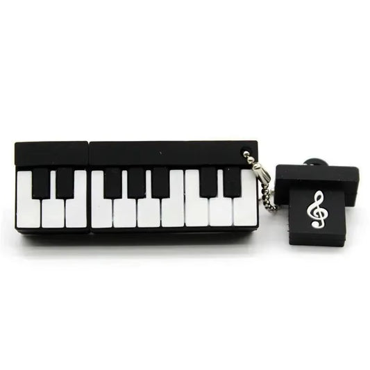 8 Styles Musical Instruments Model Pendrive 4GB 16GB 32GB 64GB 128GB USB Flash Drive Violin/Piano/Guitar
