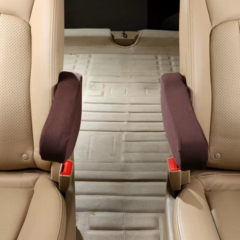 1 Pair Car Armrests Covers Auto Centre Console Elastic Front Seats Armrest Protector Covers Universal Car Accessories 3 Colors