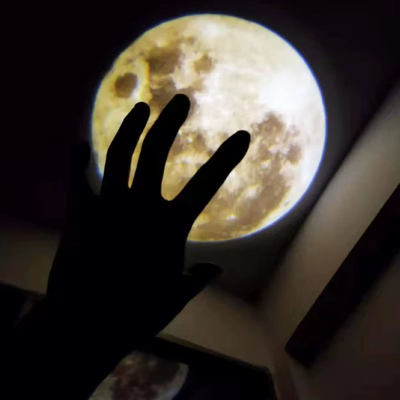 Moon Light Lamp Moon Earth Planet Night Light Projection Lamp Bedroom Table Lamp Atmosphere Night Light