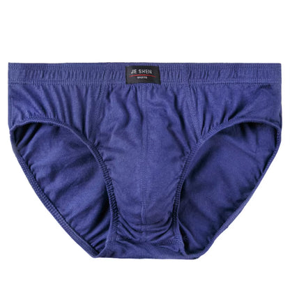 100% Cotton Briefs Mens Comfortable Underpants Man Underwear M/L/XL/2XL/3XL/4XL/5XL 5Pcs/Lot Free & Drop Shipping