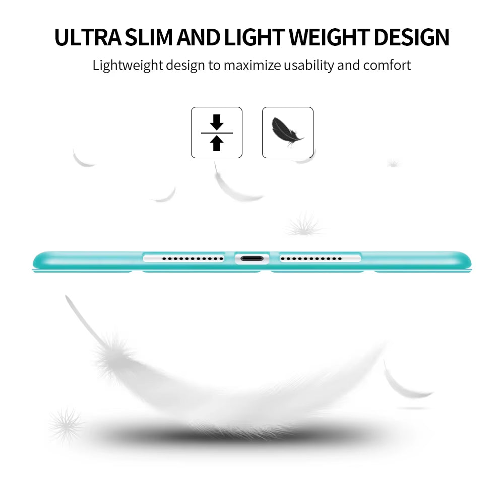 For Ipad Pro 10 5 Case A1701 A1709 PU Leather Soft Smart Cover Cases for Ipad Air 3 2019 A2152 A2123
