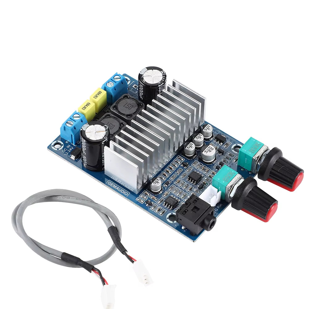 TPA3116 Subwoofer Amplifier Board TPA3116D2 Audio Amplifiers 100W Bass Output DC12-24V