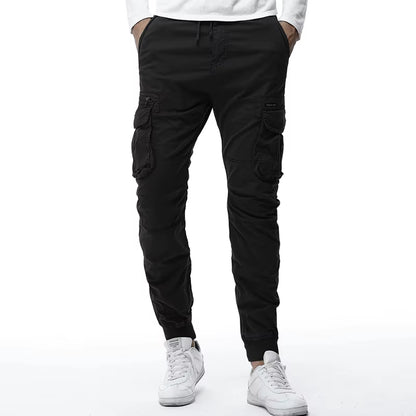 Mens Camouflage Tactical Cargo Pants Men Joggers Boost Military Casual Cotton Pants Hip Hop Ribbon Male Army Trousers 38