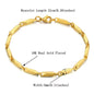 Mens 316L Stainless Steel Male Bracelet Wholesale Braslet Gold Silver Color Braclet Chunky Cuban Chain Link Bracelet for Man