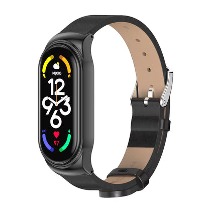 Strap for Mi Band 10 9 8 7 6 5 4 3 Bracelet Silicone Wristband for Xiaomi Mi Band 8 Metal Strap for Mi Band 7 Watchband Leather