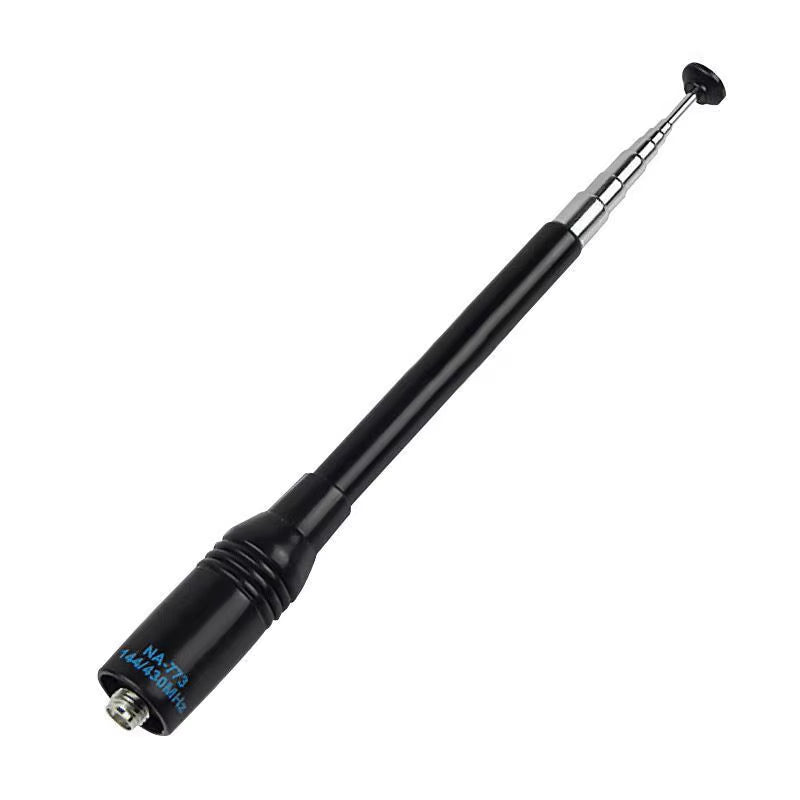 NA-773 Telescopic Antenna UV 5R Dual Band Walkie Talkie Radio Stretched Antenna for Baofeng Kenwood