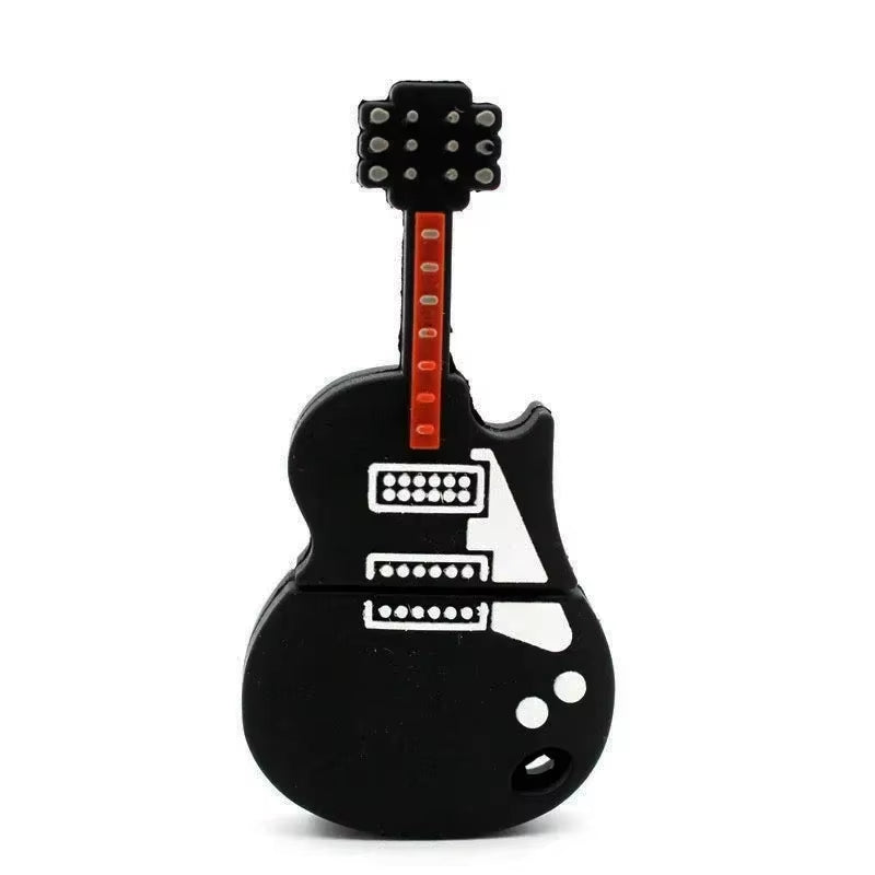 8 Styles Musical Instruments Model Pendrive 4GB 16GB 32GB 64GB 128GB USB Flash Drive Violin/Piano/Guitar