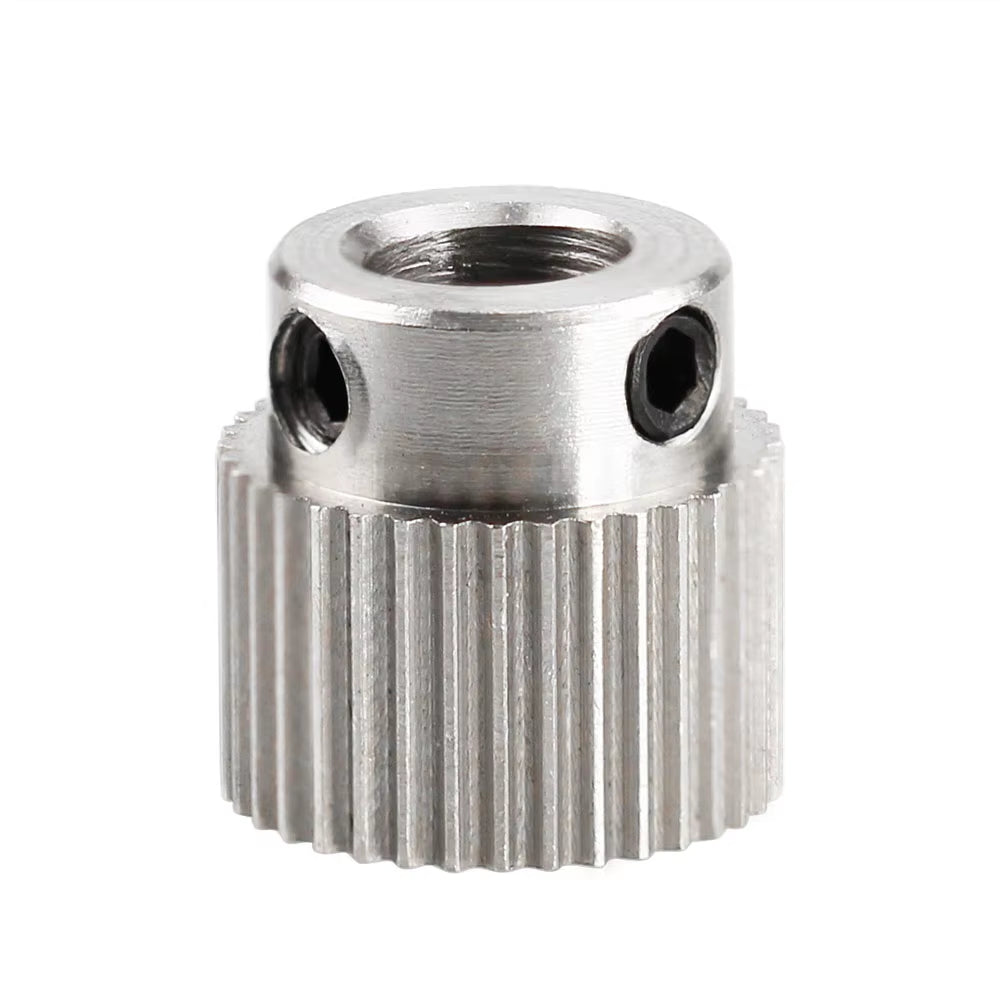 MK7 MK8 Extruder 26/36/40 Teeth Gear Reprap Mendel Extruder Drive Gear Brass Bore 5Mm 3D Printer Feeding Hobbed Wheel