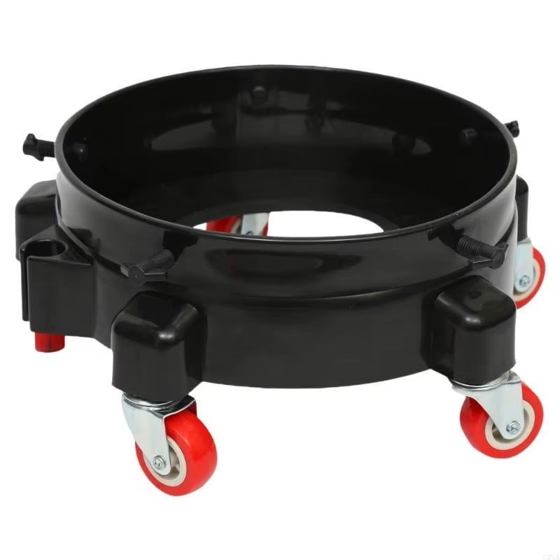 Portable Car Wash Bucket on Multifunctional Car Wash Bucket Cart Transforms into Convenient Rolling for Car