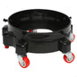 Portable Car Wash Bucket on Multifunctional Car Wash Bucket Cart Transforms into Convenient Rolling for Car