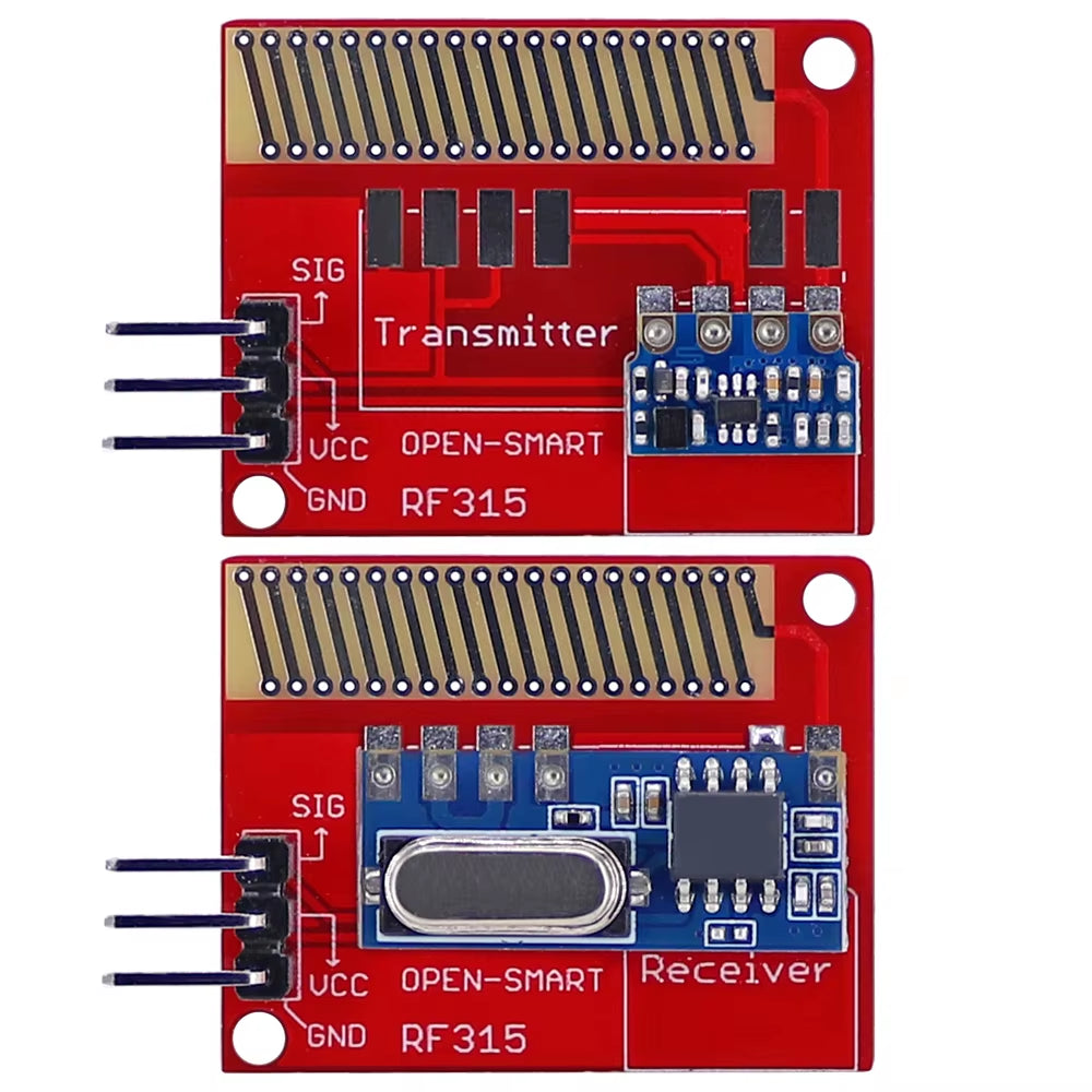 Long Range 315Mhz RF Wireless Transceiver Kit LORA Board Mini RF Transmitter Receiver Module 315 Mhz Kit for Arduino