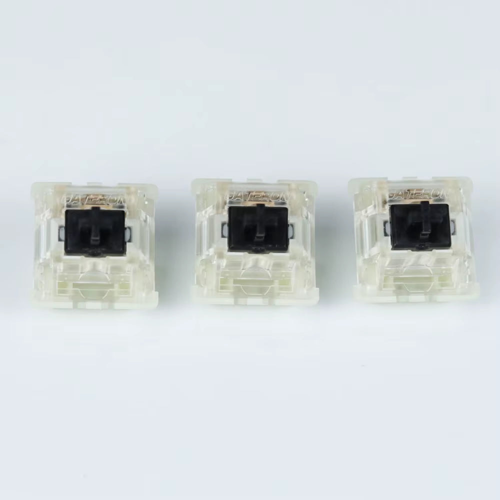 Switch Black Red Clear 5Pin Transparent Tops for Mechaniacl Keyboard Compatible with MX Switch