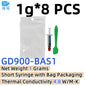Net Weight 1/3/7/15/30 Grams Gray 900 Thermal Conductive Grease Paste Plaster Heat Sink Commpound for CPU LED SSY BAS BR BX CB