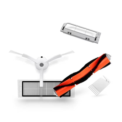 100% Original  MI Robot Vacuum Part Pack Side Brush X2PC HEPA Filter X2PC, Main Brush X1PC, Cleaning Tool X1PC