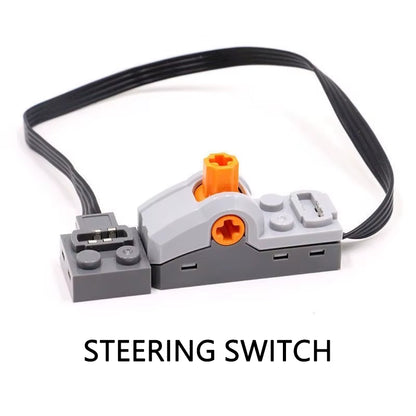 Technical Motor Power Functions Parts IR Speed APP Remote Control Battery Box Servo Light Receiver PF Car Building Blocks Bricks