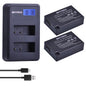 4Pcs LPE17 LP E17 LP-E17 Battery + LCD USB Dual Charger for Canon EOS 200D M3 M6 750D 760D T6I T6S 800D 8000D Kiss X8I Cameras