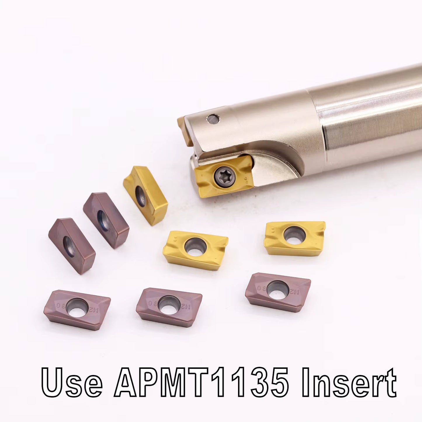 BAP BAP300 BAP300R 10 12 14 16 Mm CNC Right Angle Shoulder APMT1135 Carbide Insert End Mill Lathe Indexable Milling Cutter