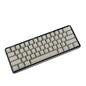 White Black Gray Green Blank Thick PBT OEM Profile 62 Key ISO 61 ANSI Keycaps for MX Switches Mechanical Keyboard (Only Keycap)
