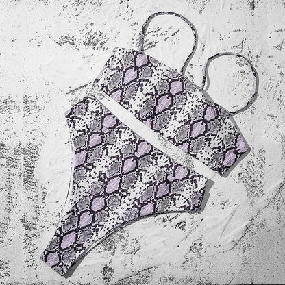 Sexy Bikinis Solid Push up Bikini 2021 Hot Sale Padded Bra Straps High Waist Swimsuit Female Swimwear Women Biquini