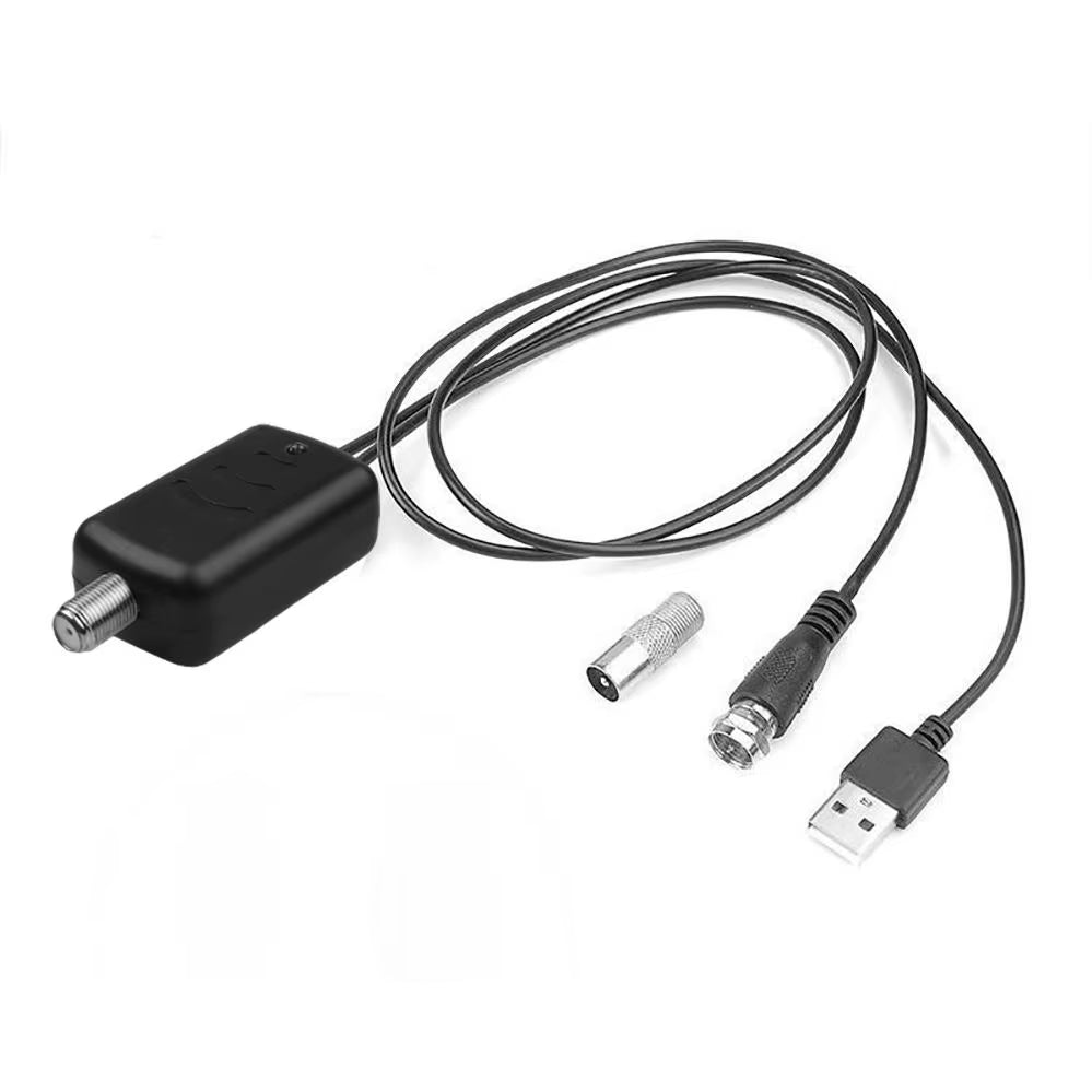 4K High-Definition Digital Tv Antenna Amplifier Signal Booster Low-Noise High-Gain Signal Receiver Tv Antenna Accessories Enhance Signal Stability