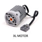 Technical Motor Power Functions Parts IR Speed APP Remote Control Battery Box Servo Light Receiver PF Car Building Blocks Bricks