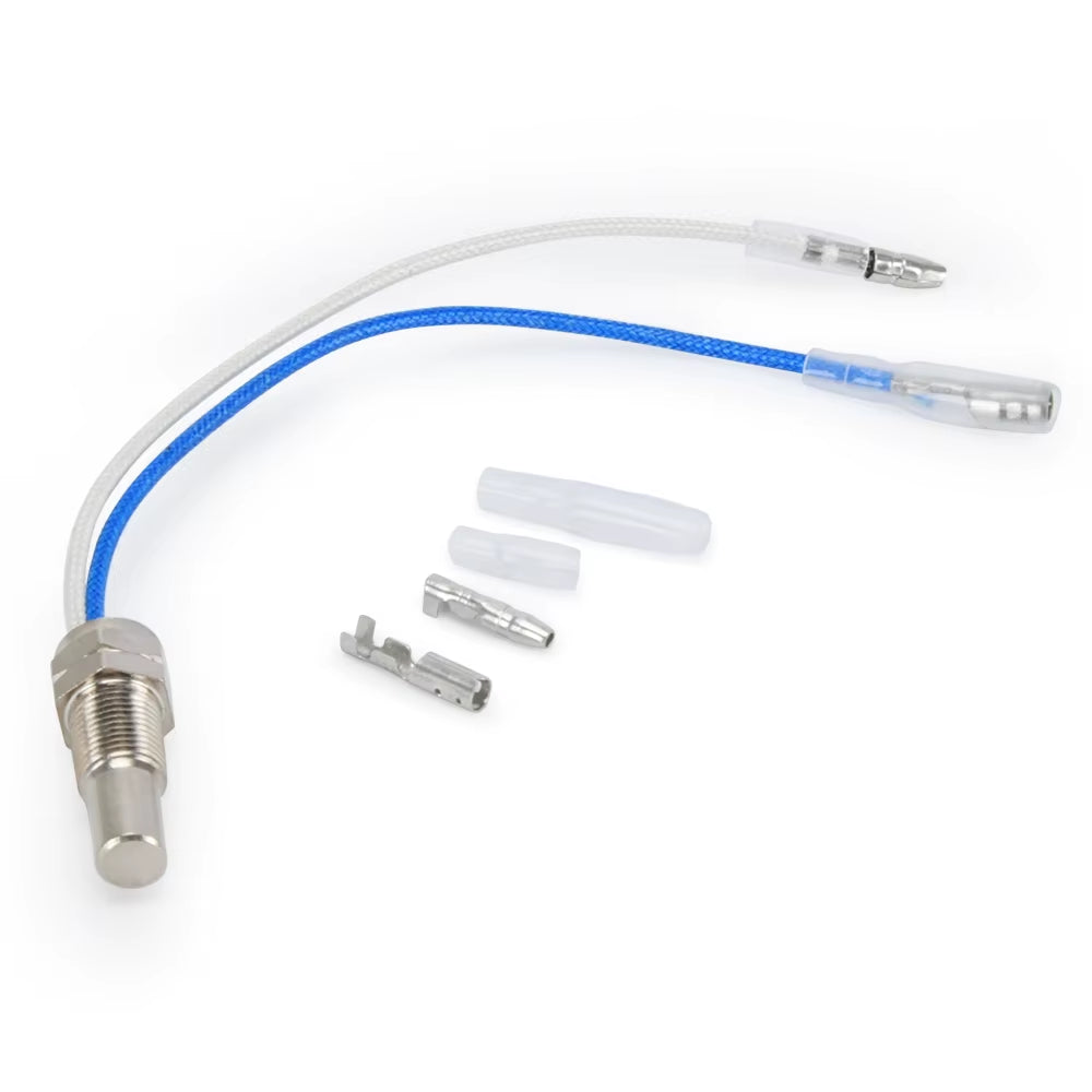 LZONE - Water Temperature Oil Temperature Sensor Temp Sender Temp Sensor Auto Gauge Car Meter Sensor Sender Unit 1/8 NPT 1/8"