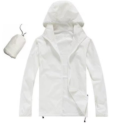 Men'S Brand Quick Dry Skin Coat Sunscreen Waterproof UV Women Thin Army Outwear Ultra-Light Windbreake Jacket 3XLYA105