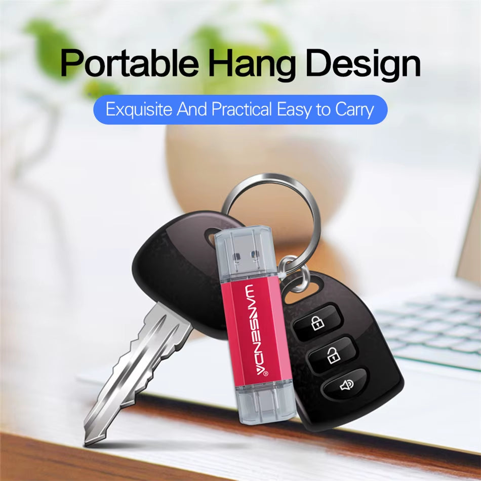 Hotsale  OTG USB Flash Drive Type C Pen Drive 512GB 256GB 128GB 64GB 32GB 16GB USB Stick 3.0 Pendrive for Type-C Device