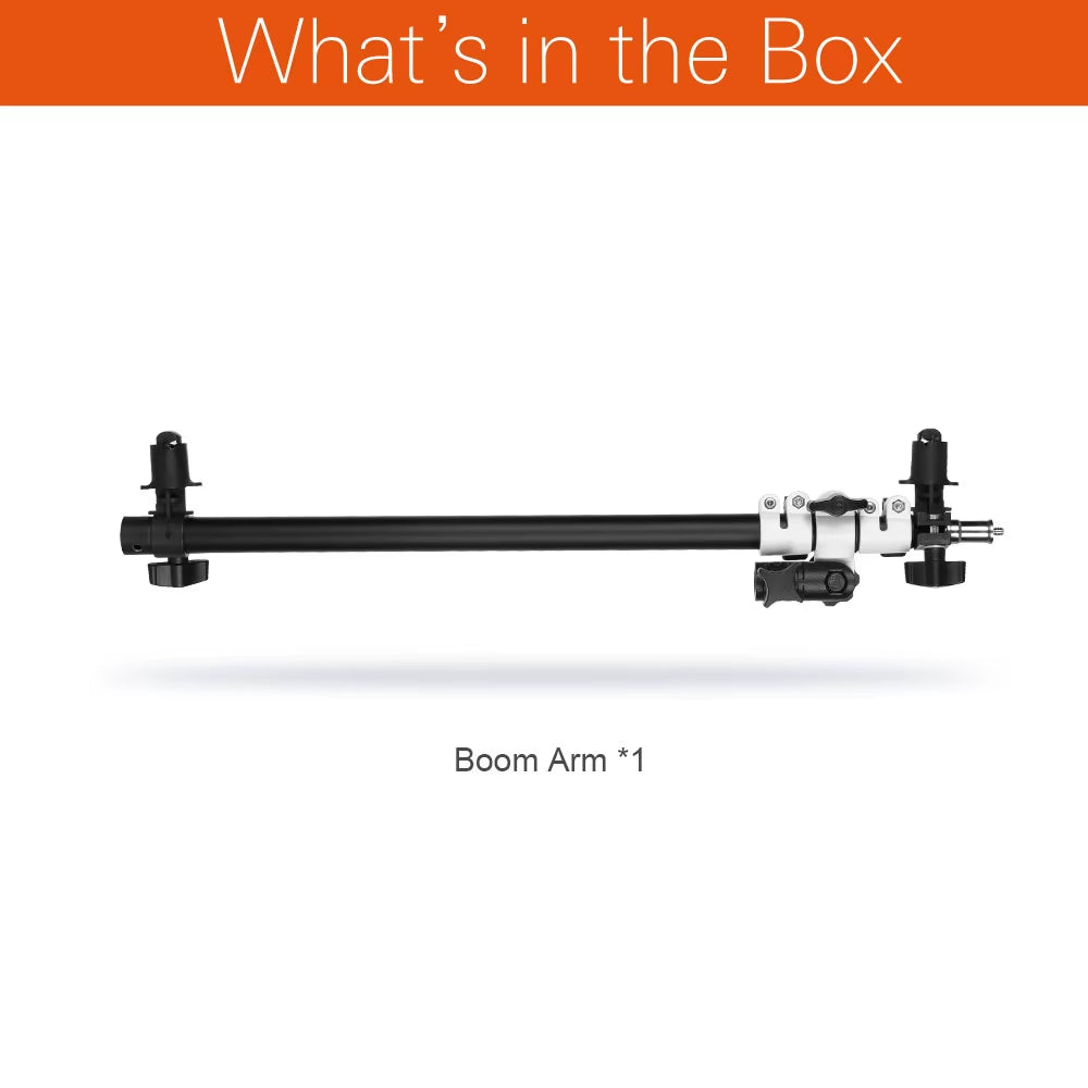 Holder Bracket AL-2 Swivel Head Reflector Disc Arm Support with Telescopic Boom Arm Top Light Sandbag for Speedlite Mini Flash