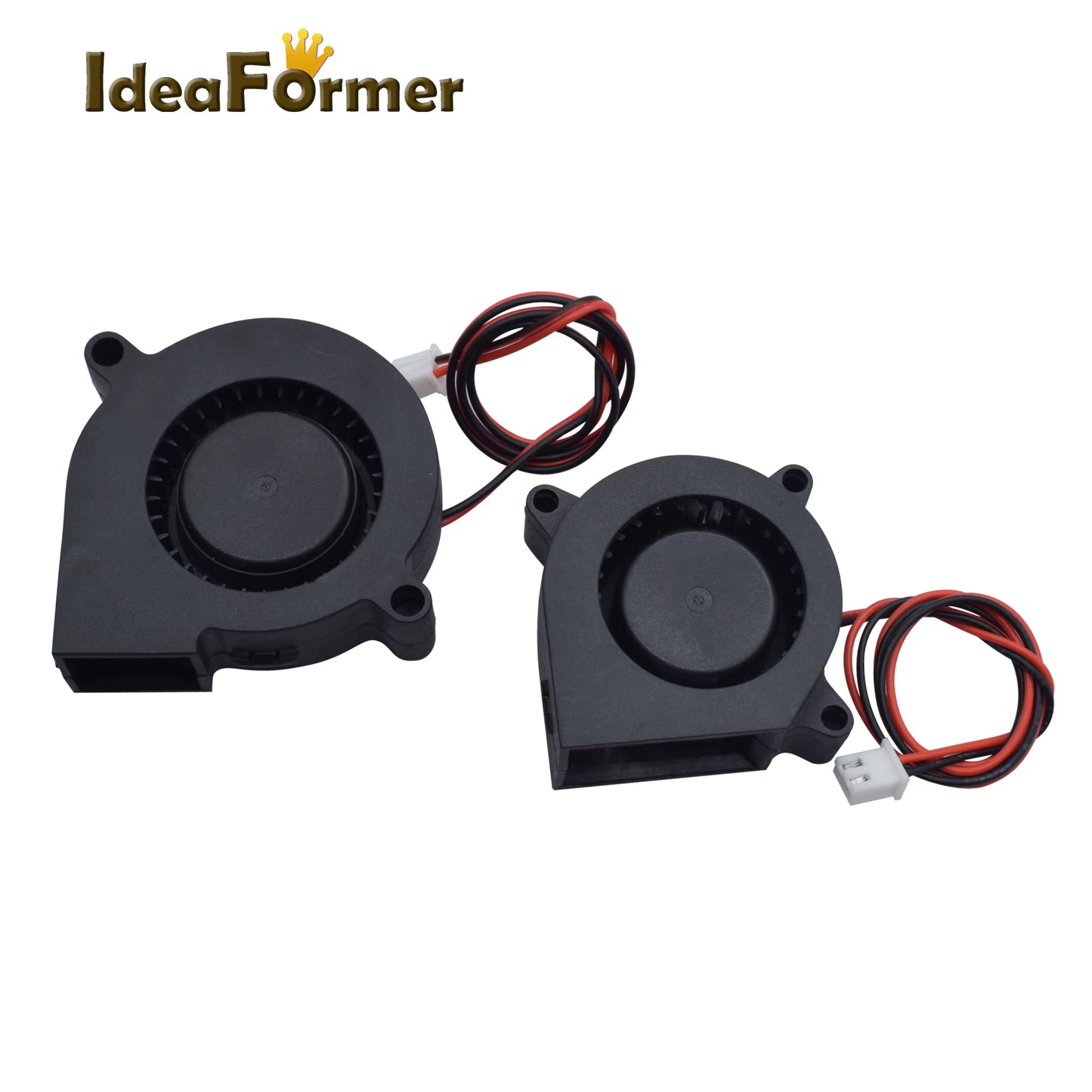 1 Pcs 4020/5015 Blower Turbo Cooling Fan Brushless DC 12V&24V 3D Printer with 2Pin Dupont Wire Cooler 30Cm Wire for J-Head