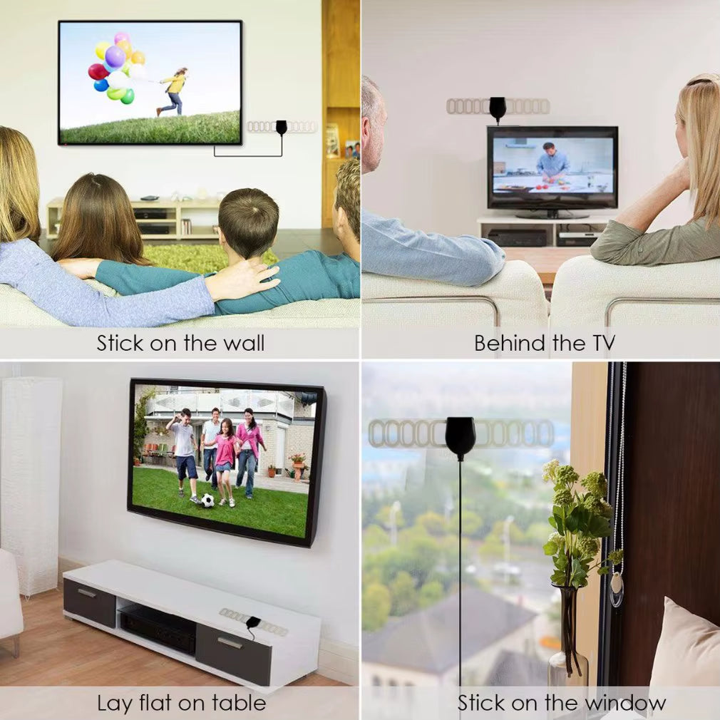 20DB Digital TV Active Antenna Built-In 20DB RF AMP Car DVB-T Antenna DVB-T2 Antenna Gain Digital TV Antenna Dropshipping
